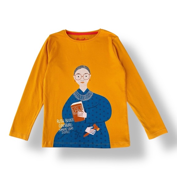 Piccolina | Ruth Bader Ginsberg Trailblazer Tee (8 yrs) ⚖️ - Picture 1 of 4